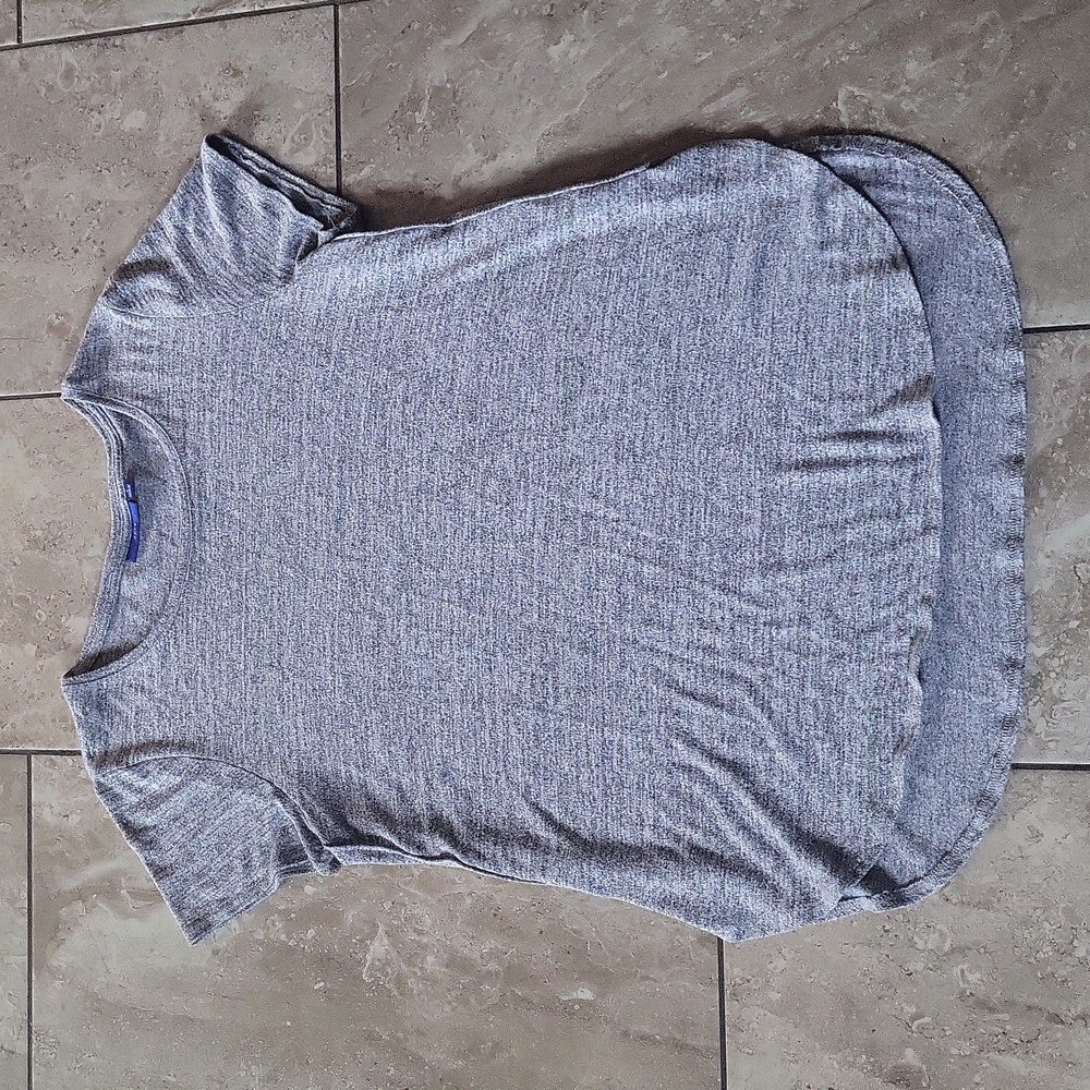 3/$12 Apt. 9 tunic high-low short sleeve shirt